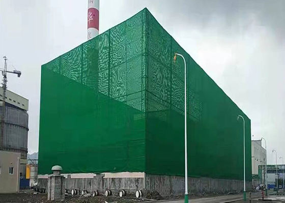Green Stainless Steel Sheet Windbreak Fence For Wind And Dust Blocking