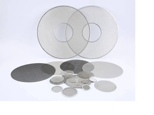 Round Stainless Steel 304 Filter Discs Serve Filtration Industry