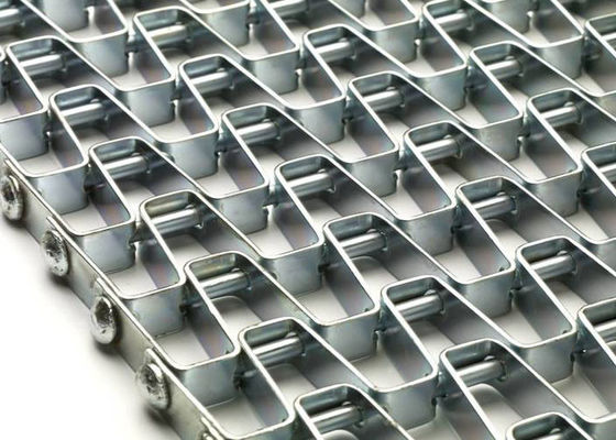 Stainless Steel 304 Flat Wire 3" Belt Width Flat Conveyor Belt
