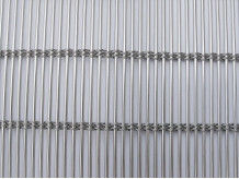 Woven Wire Flexible Metal Drapery Competent For Interior And Exterior Ornamentation