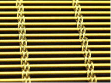 Woven Wire Flexible Metal Drapery Competent For Interior And Exterior Ornamentation