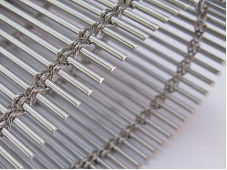 Woven Wire Flexible Metal Drapery Competent For Interior And Exterior Ornamentation