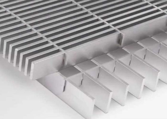 Press Locked Grating Constructed By Hydraulic Pressure
