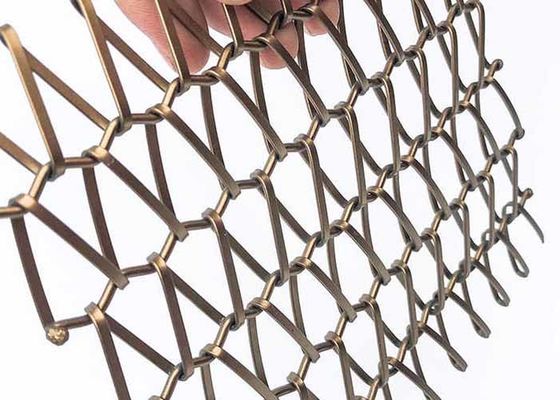 Metal Conveyor Belt - Fashionable As Building Facade