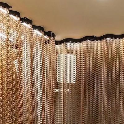 Aluminum Chain Fly Screen For Door Or Window Decor Screen