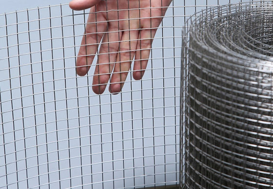 Stability Easy Welded Grid Mesh Slab Reinforcement Wire Gauge 12G – 21 G Custom Size