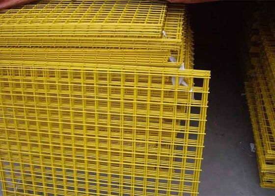 PVC Coated Galvanized Square Welded Wire Mesh 1 1 2 Inch