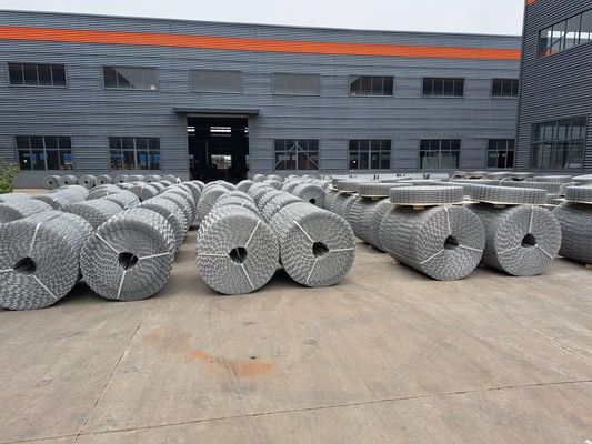 10 Line Wire Reinforced Mesh 1.6-2.85mm Wire Diameter for Pipeline