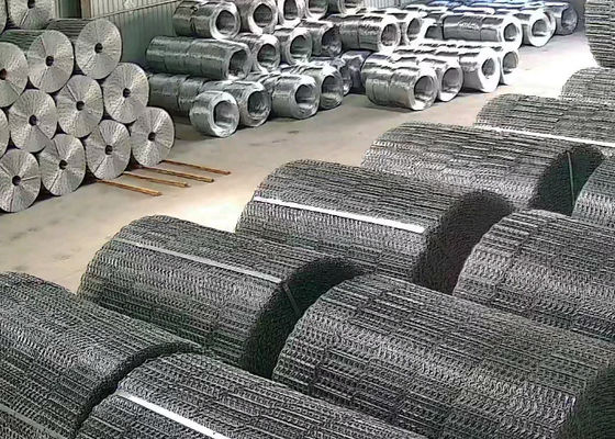 Hot Dipped Galvanized Pipeline Reinforced Mesh Anti Corrosion Heavy Duty