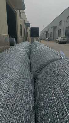 Hot Dipped Galvanized Pipeline Reinforced Mesh Anti Corrosion Heavy Duty