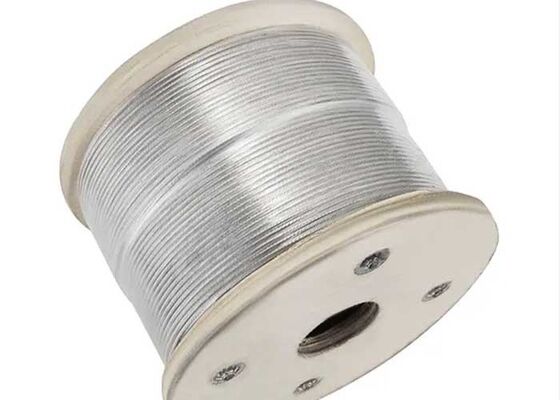 Nylon-Coated 304 Stainless Steel Wire Rope (7x7 Construction)