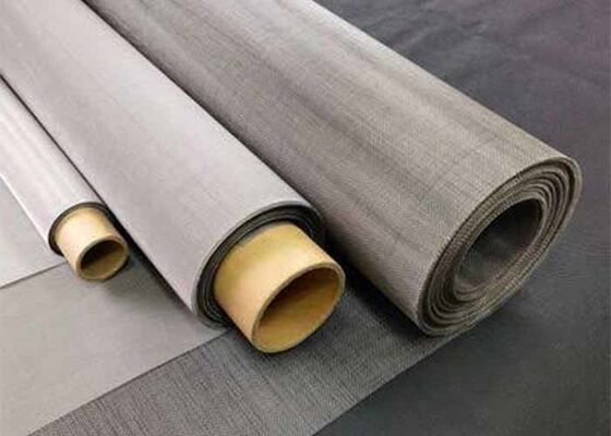 100 Mesh SS316 Stainless Steel Woven Wire Cloth 0.5m-1m Width Gas Filtration 0.1mm Wire Dia