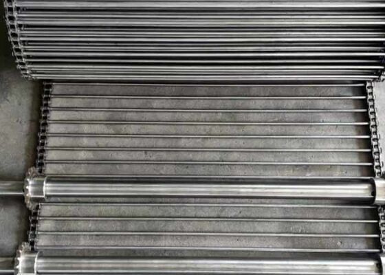 SS314 Rod Reinforced Sintering Furnace Conveyor Belt 1100 Degree C High Temperature