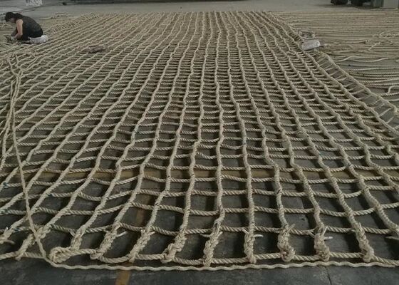 20m*20m Long Helicopter Landing Sisal Rope Helideck Safety Netting CAP 437 Standards
