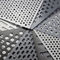 Decorative Round Hole Perforated Metal Sheet , Perforated Metal Plate supplier