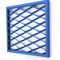 Blue Power Coat Expanded Wire Mesh , Expanded Aluminium Mesh Curtain Wall supplier