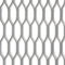 3mm Thickness Powder Coating Expanded Aluminum Mesh Sheet For Building Cladding Facade supplier