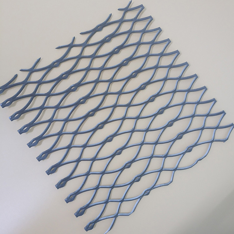 Hot Dip Galvanized Stainless Steel Expanded Metal Lath , Flat Expanded