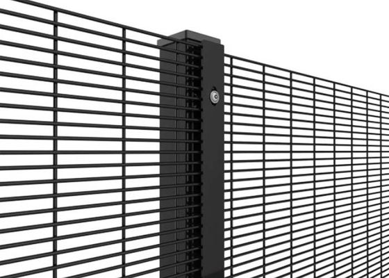 3510 Anti Climb Mesh Fence 76.2mm x 12.7mm High Security Prison Wall