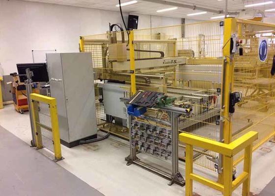 Machine Guarding Safety Metal Wire Fence Low Carbon Steel Powder Coating