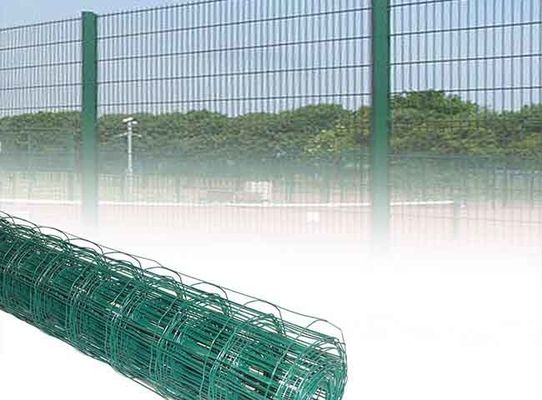 Electro Galvanized Wire Mesh Fence 2.5mm Wire 50x100mm Mesh