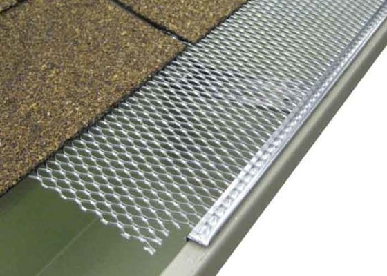 Aluminum Expanded Metal Gutter Guard Effectively Prevents Gutter From Clogging