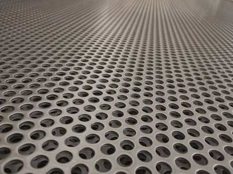 0.8mm Hole Galvanized Round Hole Perforated Metal Sheet For Building Facades