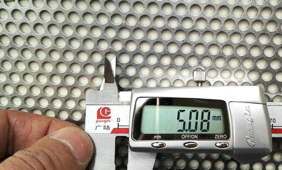 Precision Cut Metal Perforated Wire Screen Ideal for Acoustic Panels and Air Filtration Systems in Commercial Buildings