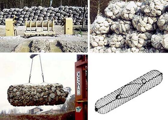 Gabion Sack - Corrosion Resistance Cylindrical Stone Bag