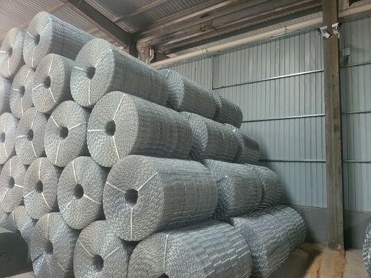 Anticorrosion Anti Rust Reinforcement Welded Mesh In River Bottom Gas Oil Pipeline Installations