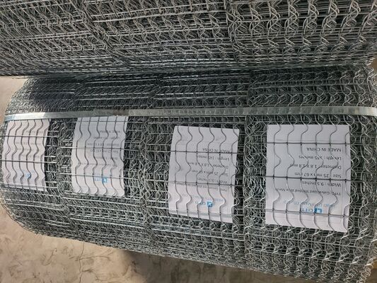 Hot Dipped Galvanized Coating Pipeline Reinforced Mesh Astm A185 Implementation Standards