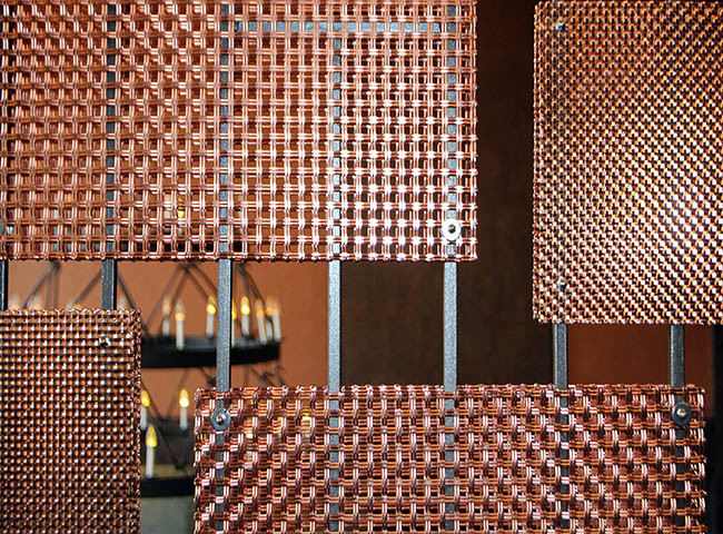 Malha rígida decorativa arquitetónica para a decoração da parede