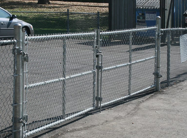 12 Foot Chain Link Swing Gate